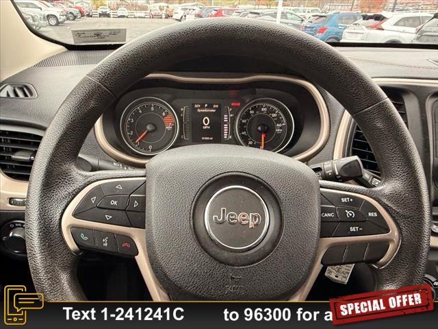 used 2016 Jeep Cherokee car, priced at $12,999