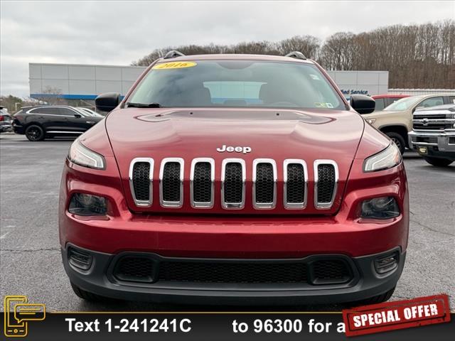 used 2016 Jeep Cherokee car, priced at $12,999