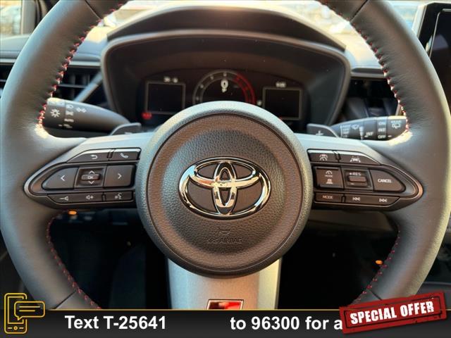 new 2025 Toyota GR Corolla car, priced at $50,269