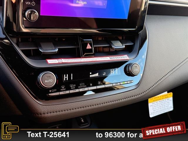 new 2025 Toyota GR Corolla car, priced at $50,269