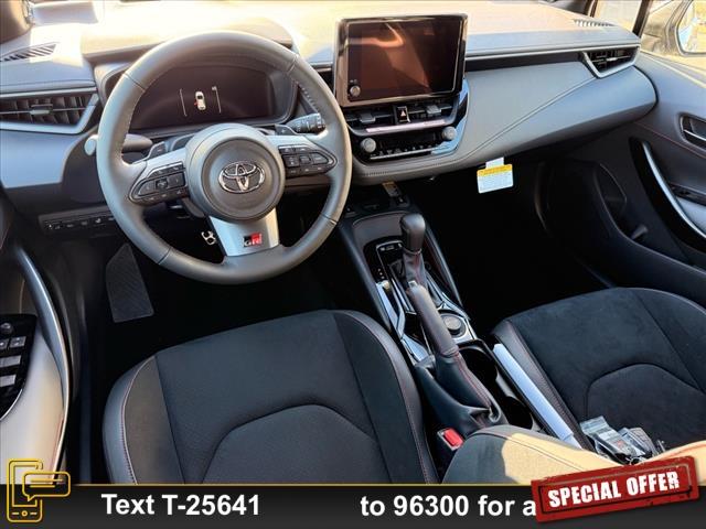 new 2025 Toyota GR Corolla car, priced at $50,269