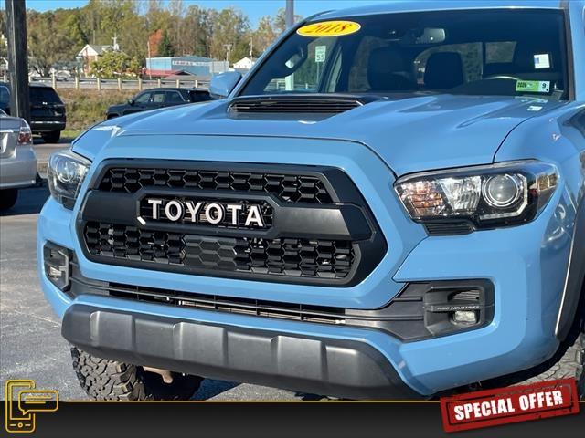 used 2018 Toyota Tacoma car, priced at $35,617