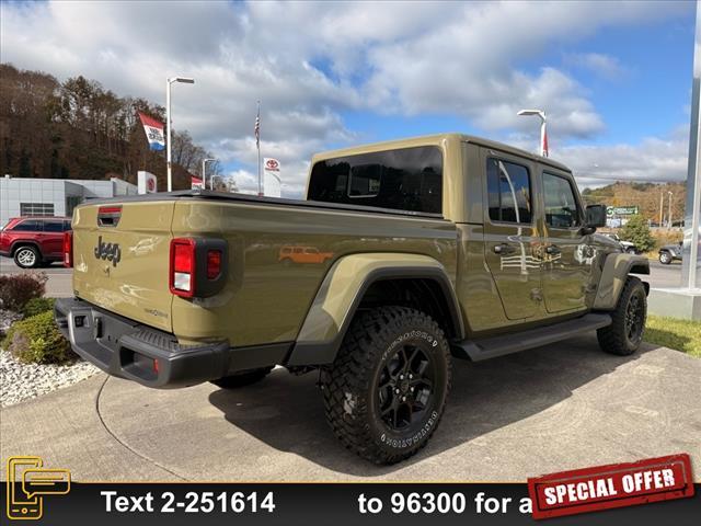 new 2025 Jeep Gladiator car, priced at $51,925