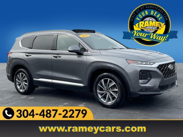 used 2019 Hyundai Santa Fe car, priced at $19,833