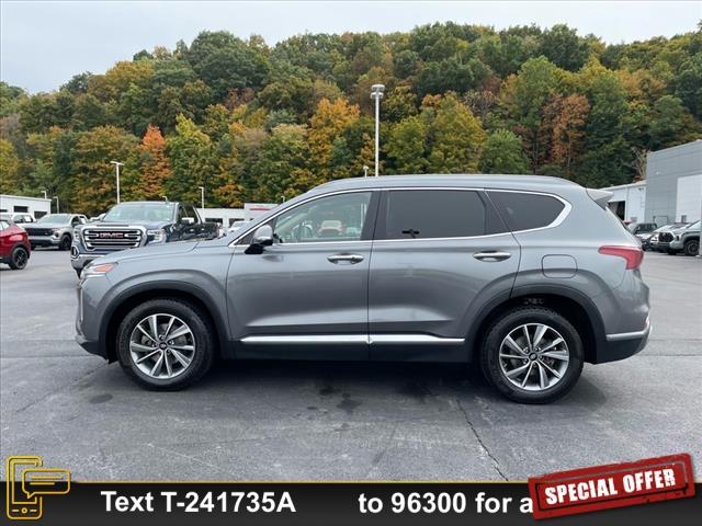 used 2019 Hyundai Santa Fe car, priced at $19,833