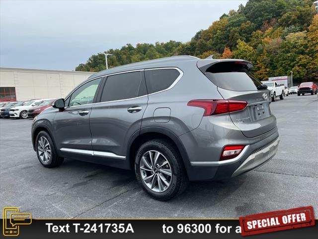 used 2019 Hyundai Santa Fe car, priced at $19,833