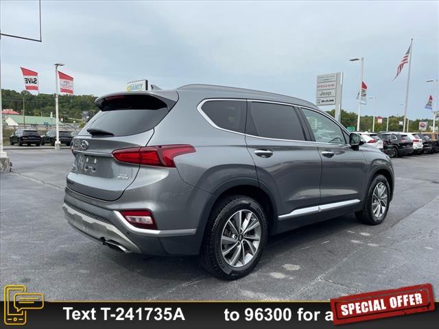 used 2019 Hyundai Santa Fe car, priced at $19,833