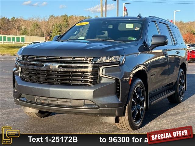 used 2021 Chevrolet Tahoe car, priced at $48,500