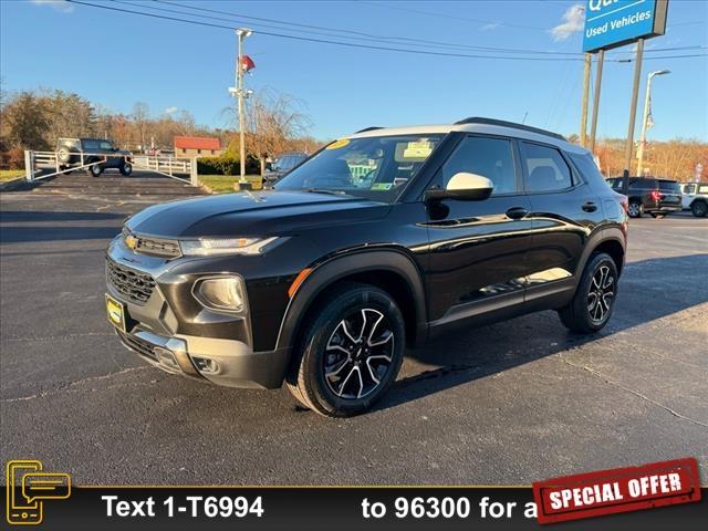 used 2021 Chevrolet TrailBlazer car, priced at $23,555