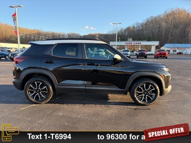 used 2021 Chevrolet TrailBlazer car, priced at $23,555