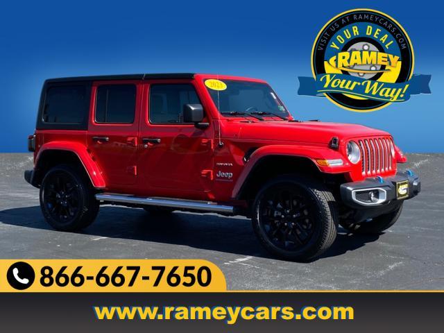 used 2023 Jeep Wrangler 4xe car, priced at $42,799
