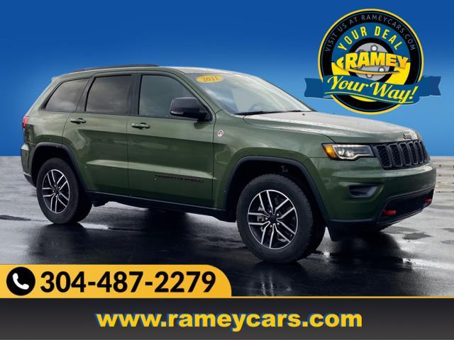 used 2021 Jeep Grand Cherokee car, priced at $34,745