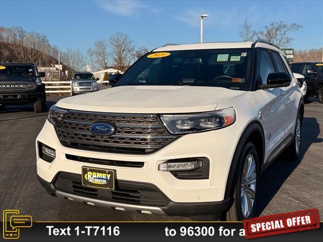 used 2021 Ford Explorer car, priced at $45,999