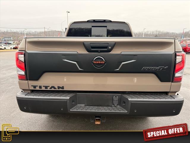 used 2021 Nissan Titan car, priced at $36,499