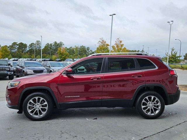 used 2021 Jeep Cherokee car, priced at $19,500