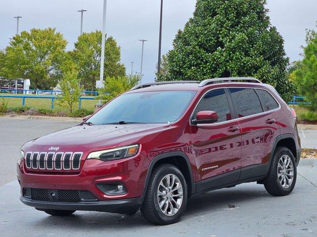 used 2021 Jeep Cherokee car, priced at $19,500