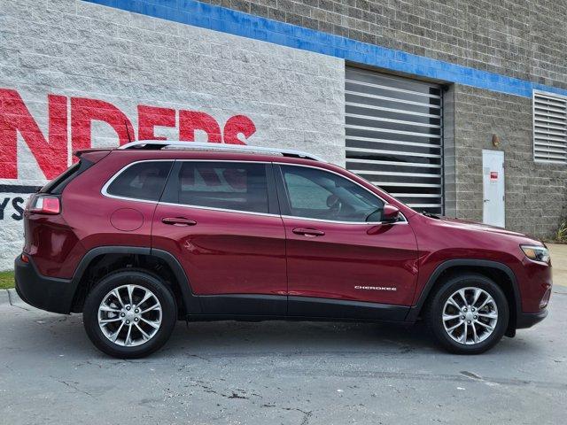 used 2021 Jeep Cherokee car, priced at $19,500