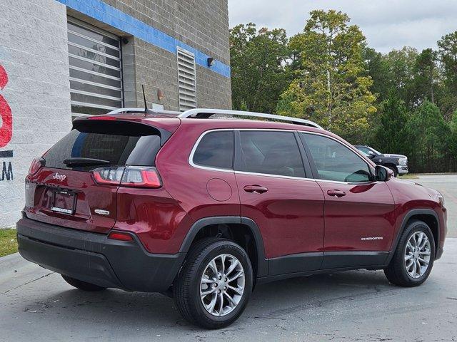 used 2021 Jeep Cherokee car, priced at $19,500