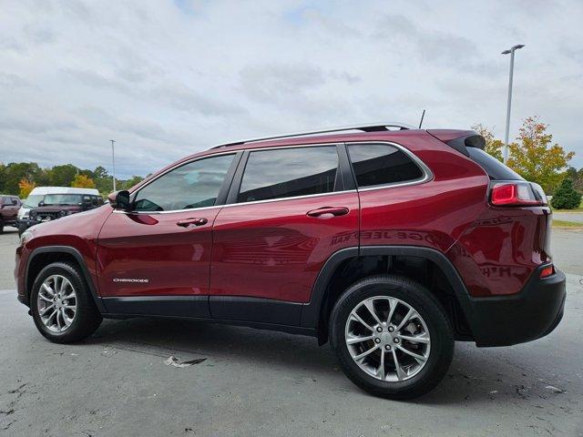 used 2021 Jeep Cherokee car, priced at $19,500