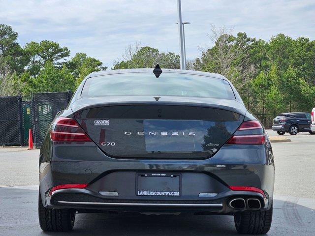 used 2023 Genesis G70 car, priced at $27,995