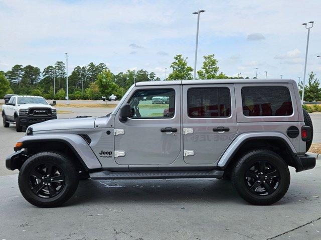 used 2021 Jeep Wrangler Unlimited car, priced at $32,500