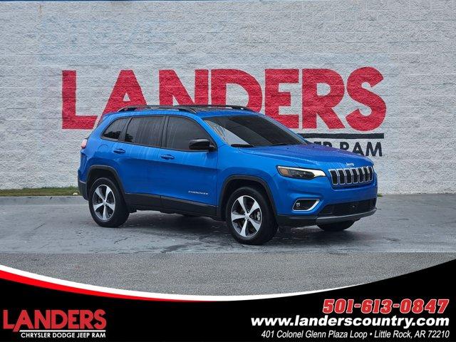 used 2022 Jeep Cherokee car, priced at $28,995