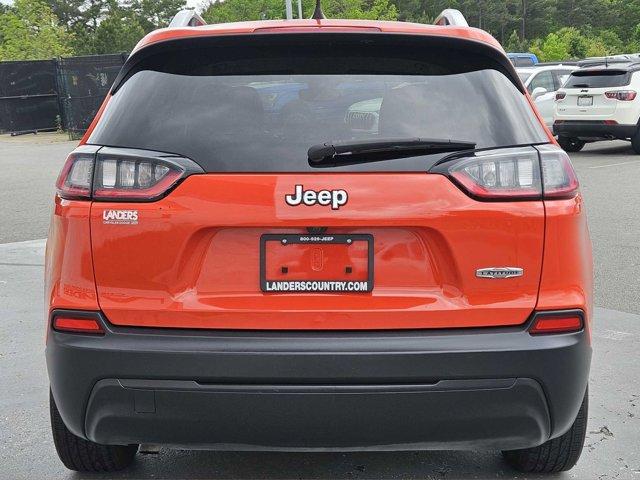 used 2021 Jeep Cherokee car, priced at $20,400