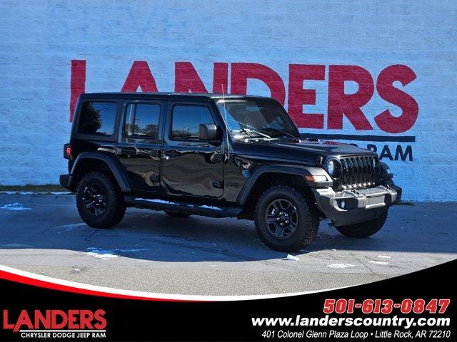 used 2022 Jeep Wrangler car, priced at $28,750