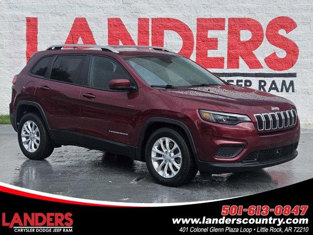 used 2021 Jeep Cherokee car, priced at $19,850