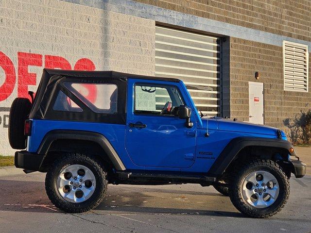 used 2016 Jeep Wrangler car, priced at $18,750