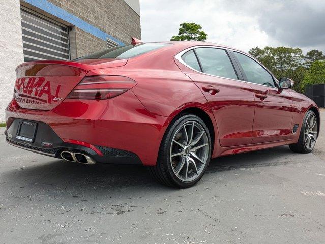 used 2023 Genesis G70 car, priced at $31,500