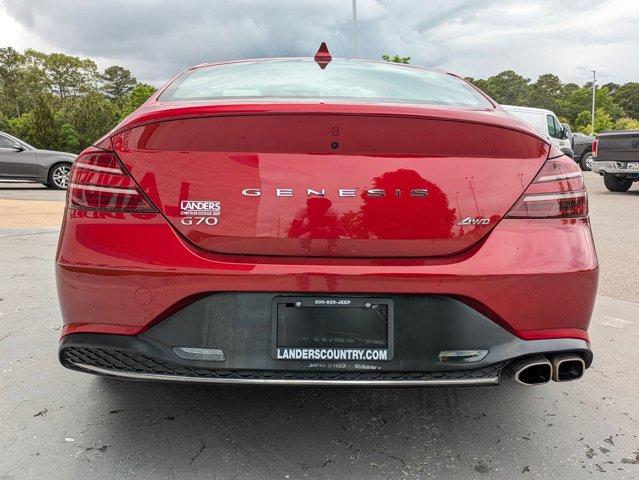 used 2023 Genesis G70 car, priced at $31,500