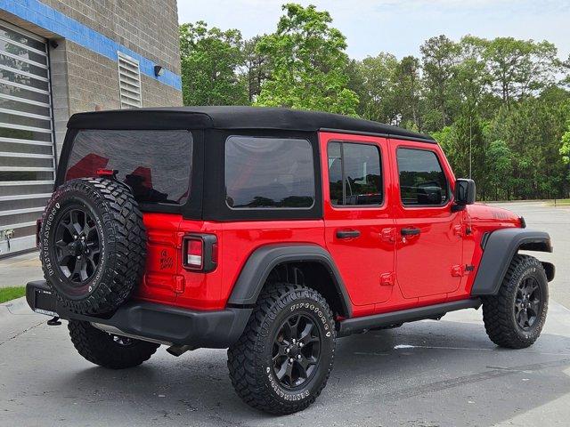 used 2022 Jeep Wrangler car, priced at $33,750
