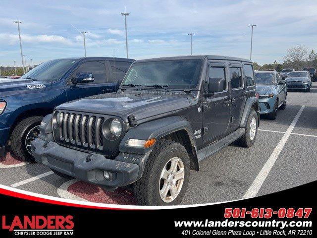 used 2018 Jeep Wrangler Unlimited car, priced at $24,500