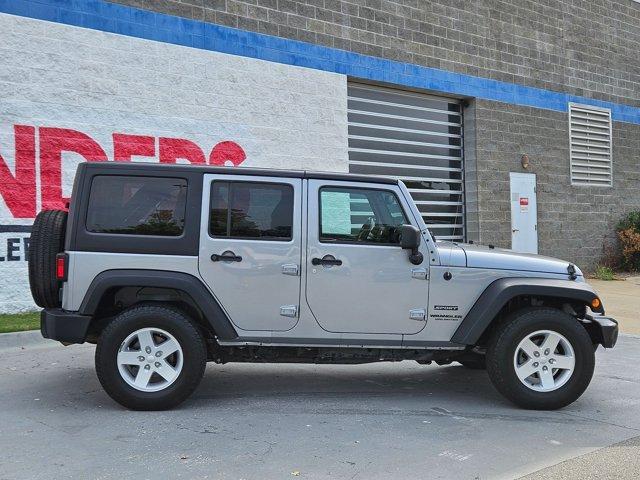 used 2017 Jeep Wrangler Unlimited car, priced at $18,995