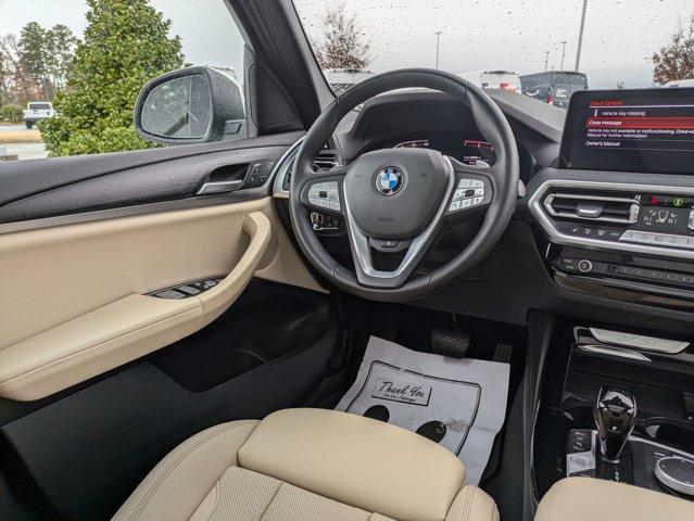 used 2023 BMW X3 car, priced at $36,156