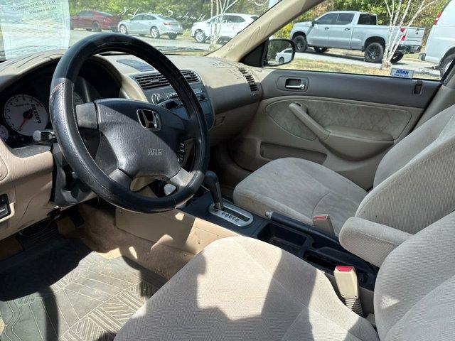 used 2002 Honda Civic car, priced at $4,500