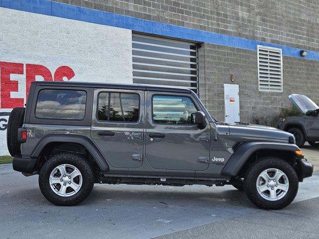 used 2021 Jeep Wrangler car, priced at $36,000