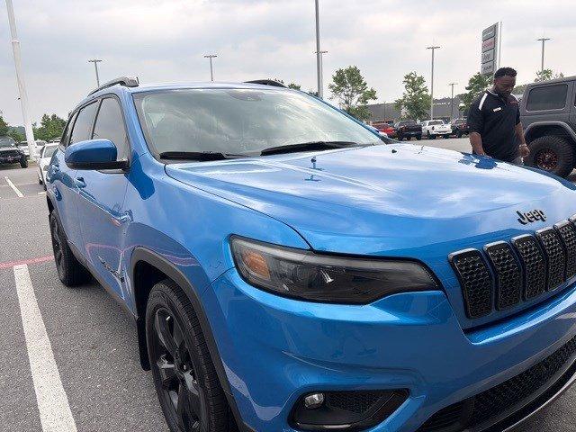 used 2021 Jeep Cherokee car, priced at $19,995