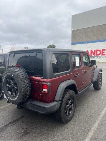 used 2021 Jeep Wrangler car, priced at $29,500