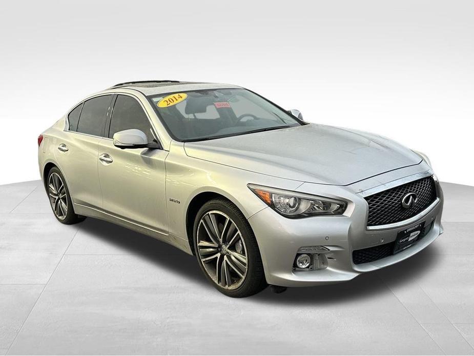 used 2014 INFINITI Q50 Hybrid car, priced at $14,499