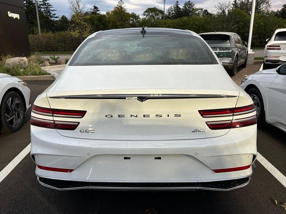 new 2025 Genesis G80 car, priced at $64,095