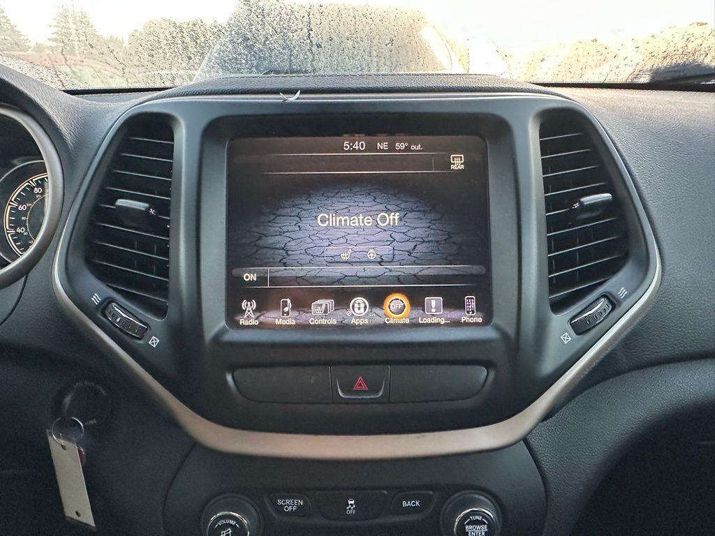 used 2016 Jeep Cherokee car, priced at $12,587