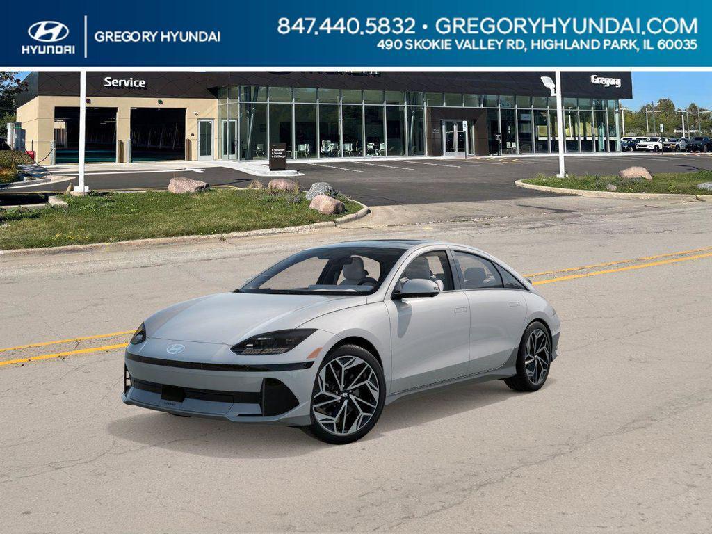 new 2025 Hyundai IONIQ 6 car, priced at $49,705