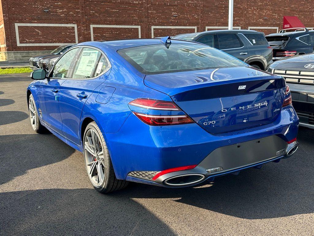 new 2025 Genesis G70 car, priced at $50,405