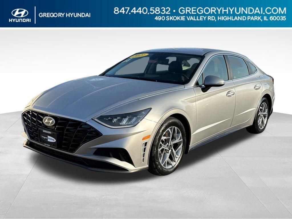 used 2021 Hyundai Sonata car, priced at $8,961