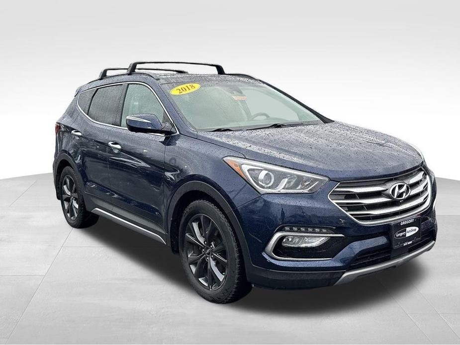 used 2018 Hyundai Santa Fe Sport car, priced at $18,473