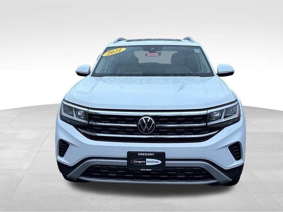 used 2021 Volkswagen Atlas car, priced at $29,471