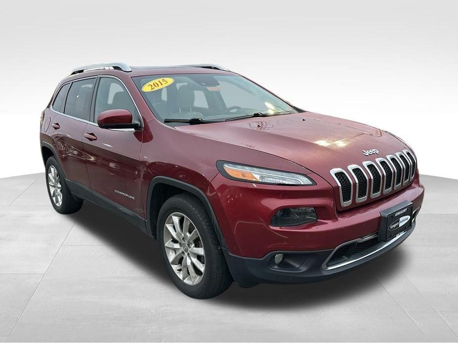 used 2015 Jeep Cherokee car, priced at $14,964