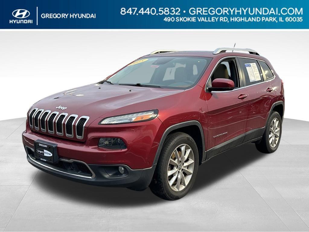 used 2015 Jeep Cherokee car, priced at $14,964